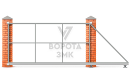 Ворота 2500×2200 ЗМК-7211