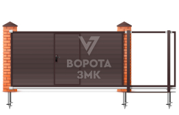 Раздвижные ворота Came 3000×2000 ЗМК-7022