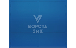 Ворота складские 5000×2500 ЗМК-5026